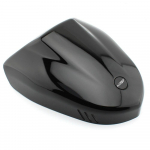 RNINET mootorratta tagaistme kaane kate Saba korralik &otilde;&otilde;tshoova k&uuml;&uuml;r, mis on paigaldatud BMW R NINE TR 9 T RACER PURE 2014-2021 kattekaitsele Gloss Black Logo