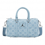 Jordan Tr&uuml;kitud T&otilde;mblukuga Bowlingukott Unisex Kotid Denim-Sinine JD2623116AD-002 Denim Blue