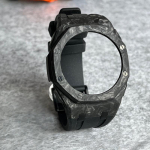 GA2100 GA2110 modifitseeritud Kerge s&uuml;sinikkiust korpus kellarihm Korpuse jaoks Casio Gshock GA-2100 GA-2110 Fkm kummist kellarihm Bezel GA-2100 2110 B2100 must valge v&auml;rv