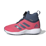 Adidas Fortatrail X Boa K Sports Slip Resistant Cushioning Breathable Mid top Kids' Running Shoes Pink Kids' G27196 29 gray