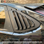 Ford Focus tagumised dekoratiivsed luugid 2005-2018 luukp&auml;ra v&auml;ikestele akendele black