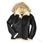 Top talvejope Paks karusnahast kunstnahast jakk Meeste mantel 5XL must