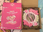 Ojamajo Doremi Kuningliku Valvuri P&auml;rja V&otilde;lukepp Jaapani Versioon &Otilde;pilasn&otilde;id Anime Maagiline Koopia Kullaga H&otilde;bedaga Kaetud M&auml;nguasi