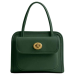 Coach Safari 16 Vintage Luku Sulgemisega Nahast &Otilde;la-Crossbody K&auml;ekott V&auml;ike Naiste K&auml;ekott Jahiroheline CW643-B4AR2 Basic Set (Bag+Dust Bag)