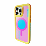 iPhone 13 14 15 16 Pro Maxi jaoks Magsafe Happy Dopamine V&auml;rvi P&otilde;rkekindel Kukkumiskindel Kaitsekate Suveks T&uuml;drukutele iPhone 13