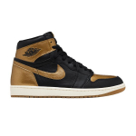 Jordan 1 Retro High OG Must Metallik Kuld 44