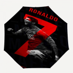1 tk RONALDO MANCHESTER UNITED Automaatselt avatav/sulguv vihmavari 8 varrega tuulekindla kattega,Kompaktne ja kaasaskantav reisivari,10250