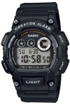 Casio Kollektsioon Must [Casio] W-735H-1AJH Meeste k&auml;ekell, must