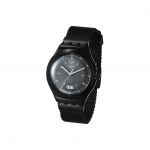 Swatch Irony Series Kvartsikell Must Obsidiaan 41 mm Must sihver Roostevabast terasest korpus Roostevabast terasest k&auml;ev&otilde;ru Meeste kellad YWB405MA YWB405MA