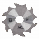 100mm / 4 tolli Keksliite tera Karbiid Paksus 3.92mm Plaadi&uuml;hendaja tera Sisemine l&auml;bim&otilde;&otilde;t 22mm Pilut&ouml;&ouml;riista tera