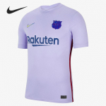 Nike Laste Spordir&otilde;ivad Barcelona 21-22 Hooaeg V&otilde;&otilde;rsil F&auml;nniversioon V-kaelusega Kampsun Jalgpalli L&uuml;hikeste Varrukatega Laste Stiil L