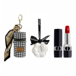 DIOR Huulepulk Polished 999 1,5g + Kamelia aroomiteraapia + Ruuduline huulepulga korpus sinine