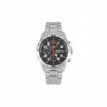 SEIKO 100 meetrit veekindel s&uuml;gavus mood Kvarts terasest rihm meeste k&auml;ekell must sihverplaat SND375P1 must