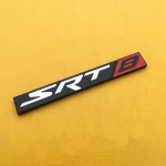 3D Metall SRT SXT Logo Embleem Kleebised Decal Kroomitud M&auml;rk Auto Stiilitarvikud SRT8-Red Black
