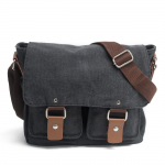 Meeste Vabaaja L&otilde;uendist &Otilde;lakott Kirjanduslik ja Vintage &Uuml;he&otilde;laline Diagonaalne Kott Lihtne V&auml;lis&otilde;hu Vabaaja Spordi Messenger Bag must
