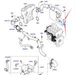 Sobib Land Rover Discovery Range Rover Aurora termostaadi tihendile LR123823