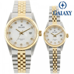 Galaxy 50M Veekindel Meeste/Naiste Paaride K&auml;ekell QT7013MG/QT7013FG men's