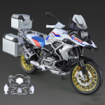 1/9 R1250 GS ADV Sulamist V&otilde;idus&otilde;idu Mootorratas Valatud Mudel T&auml;navasportlase Mootorratta Mudel Simulatsioon Valguse Kogumisega Laste Kingitus gray