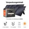Solarplay 2304Wh r&otilde;du p&auml;ikesekaitse salvestuss&uuml;steem LiFePO4 toitejaam p&auml;ikesepaneeliga 1,5H kiirlaadimine DE laos kohalik tarne 2500W 2304WH Universal