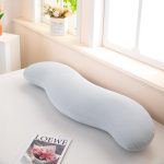 Ergonoomiline kahe lainega k&uuml;lgmagaja padi mugavaks magamiseks Toetav padi 105x30cm