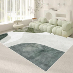 Kerge luksuslik kodumatt elutoa kaunistus Rohelised vaibad Kaasaegne esik diivaniala vaibad Magamistoa kaunistus Voodi k&otilde;rval suur p&otilde;randamatt 90cm x 130cm