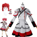Kasane Teto Cosplay Kost&uuml;&uuml;m T&auml;iskomplekt Riietus Parukas Kingad Kaasas Anime Kost&uuml;&uuml;m Naistele Halloweeni Pidu XXXL 42 gray