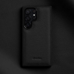 Melkco 100% Ehtne Nahast &Uuml;mbris Samsung Galaxy S26 Ultra Plus S26+ jaoks Premium Luksuslik Kate Lehma Nahast &Auml;ritelefoni Tagumised &Uuml;mbrised for S26 Ultra must