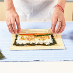 Bamboo Japaneses Sushi Mat Onigiri Riisirulliga rullimismasin K&ouml;&ouml;git&ouml;&ouml;riistad