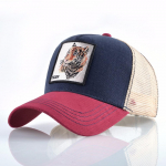 Moodne pesapallim&uuml;ts Tiger Tikand Patch Snapback M&uuml;tsid Meestele Naiste Hingav v&otilde;rk Hip Hop Cap 56-60cm