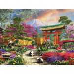 5D DIY Teemantmaal Panda Manor Teemanttikandid Mosaiik Ristpistes Rhinestone Decor 20X30CM