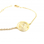 Les Tr&eacute;sors De Lily [K7358] - Bracelet Plaqu&eacute; Or 'Chor&eacute;graphie' kuld