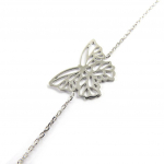 Altesse [L7941] - Bracelet argent 'Papillon Lumi&egrave;re' h&otilde;be