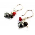 Les Tr&eacute;sors De Lily [N5069] &ndash; h&otilde;bek&otilde;rvar&otilde;ngad  Min&eacute;ralia  korallihematiit punane