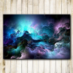 DIY 5D &uuml;mmargune teemanttikandid maastik K&auml;sitsi valmistatud teemantmaal Ebareaalsed pilved Abstraktne 20X30CM