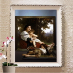 DIY 5D Teemantmaal T&auml;isruudukujuline ristpistes Teemanttikandid Mosaiik Rhinestones pilt Kodukaunistuse kingitus Full Round 20X30CM