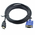 1.8/3M HDMI-kaabel VGA-adapterile Vastupidav HDMI VGA-pistikukaabel 1080P HD Heli-konverteradapteriga Hulgim&uuml;&uuml;k 1.8m
