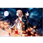 T&auml;is&uuml;mmargune/ruudukujuline 5D isetehtud teemantmaal T&auml;hekujuline animepaar Teemanttikandid Ristpistekomplektid Kodukaunistus K&auml;sitsi valmistatud kingitused Round 20x30cm