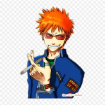 Bleach Ichigo Kurosaki Ichigo Kurosaki Anime Anime Lron plaastrid riietele kott Ts&auml;rk soojus&uuml;lekande kleebised triibud aplikatsioonid