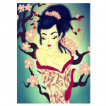 5D DIY teemantmaali t&uuml;druk ristpistes komplekt Mosaiik Teemanttikandid Roos T&auml;is&uuml;mmargune/ruudukujuline puur Kodukaunistus Round 20x30cm