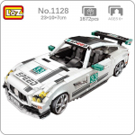 LOZ 1128 S&otilde;idukimudel Mood Sport V&otilde;idus&otilde;iduauto 1:18 M&otilde;&otilde;tkava 1672tk DIY Mini klotsid Tellised Ehitusm&auml;nguasi lastele Kingitus ilma karbita
