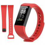 Xiaomi Mi Band 4C k&auml;ev&otilde;ru silikoonrihma jaoks Redmi nutika rihma jaoks Asenduskellapaela randmerihm Only the Strap