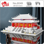 8049 World Architecture Hall of Supreme Harmony Taihe palee 3D miniteemantplokid tellised ehitusm&auml;nguasi lastele ilma kastita