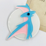 Blucome Cartoon dinosauruse pross akr&uuml;&uuml;list loominguline pterosauruse plesiosauruse pross kotikost&uuml;&uuml;mi jaoks uusaastakingitus punane