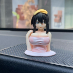 Seksikas Anime Shaking Boobs Console armatuurlaua sisustustarvikud