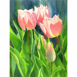 5D DIY Teemantmaal Ilus lillekunst Teemanttikandid Ristpistes Komplekt t&auml;iskivimosaiigist kodukaunistus Round 20x30cm