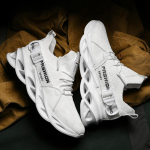 TUINANLE Fashion Meeste tossud V&otilde;rgust vabaajajalatsid Paeltega meeste kingad Kerged Vulcanize Kingad Jalutustossud 36 valge