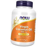 Virgin Coconut Oil 1000, Now Foods 120 geelkapslit (71128111) 120softgels