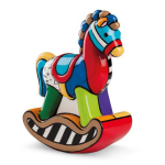 Britto [R6876] - Keraamiline kujuke 'Kiiktool' mitmev&auml;rviline (Britto) - 10x7 cm mitmev&auml;rviline