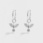 Klassikaline Animal Butterfly &uuml;mmargune 925 h&otilde;bek&otilde;rvar&otilde;ngas naistele putukate ehtne h&otilde;bedast valentinip&auml;eva kingitus ehted sterlingh&otilde;bedast ehted valge