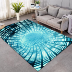 Lahe laservalgusv&otilde;re 3D visuaalne elutoa vaip p&otilde;randamatt libisemiskindel vaip Pere jooksva vaip Joogamatt M&auml;ng Kontoritooli matt 50cm x 80cm